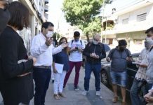 San Martín: Fernando Moreira recorrió el futuro Centro Municipal de las Artes y la Cultura de Villa Ballester
