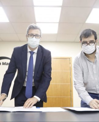 San Martín: el Municipio y Naturgy firman acuerdo por la eficiencia energética de empresas del distrito