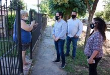 Malvinas Argentinas: el intendente visitó la obra de la calle Luis Vernet