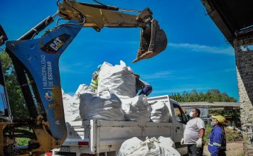 Escobar: gracias al compromiso de los vecinos, el Municipio recolectó 11 mil kg de ecobotellas