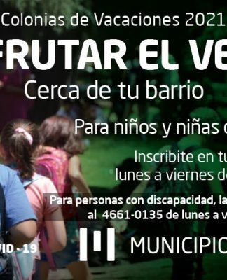 Morón: comienza la inscripción a las colonias de vacaciones