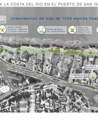 San Isidro: incorporan 1.200 metros de costa para crear el Paseo del Río