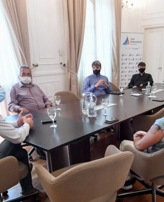 San Fernando: el intendente recibió a miembros de las iglesias evangélicas