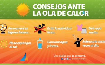 San Fernando: el Municipio brinda consejos ante la ola de calor