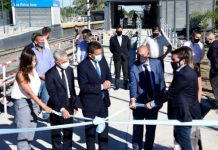 Malvinas Argentinas: Nardini, Meoni y Massa, inauguraron la nueva estación de Los Polvorines