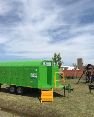 Escobar: la Municipalidad puso en funcionamiento dos puntos verdes móviles que recorren todo el partido