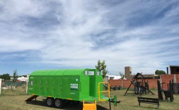 Escobar: la Municipalidad puso en funcionamiento dos puntos verdes móviles que recorren todo el partido