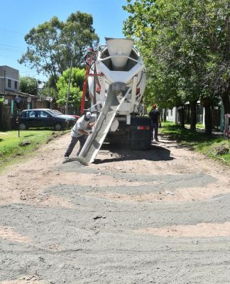Escobar: Verónica Sabena supervisó importantes obras municipales en Ingeniero Maschwitz