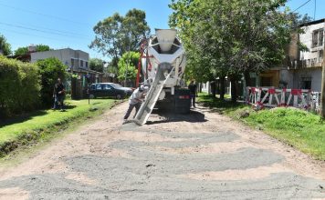 Escobar: Verónica Sabena supervisó importantes obras municipales en Ingeniero Maschwitz