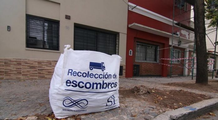San Isidro: más de 2 mil vecinos utilizaron el servicio de bolsones de escombros