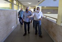 Tigre: Julio Zamora supervisó más obras en escuelas