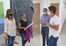 San Fernando: Juan Andreotti supervisó los últimos detalles de la obra del Hospital Oftalmológico Municipal