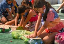 San Fernando: en las colonias, chicas y chicos aprenden cómo hacer RCP