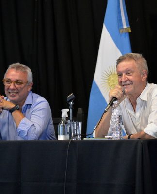 Julio Zamora y Mario Oporto lanzaron en Tigre el Programa Nacional de Educación para el Trabajo y el Desarrollo Sostenible