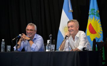 Julio Zamora y Mario Oporto lanzaron en Tigre el Programa Nacional de Educación para el Trabajo y el Desarrollo Sostenible