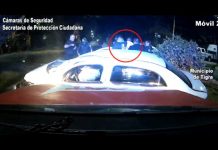 Tigre: intentaron huir del COT con un auto robado y chocaron violentamente
