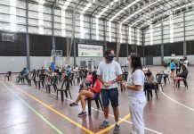 San Fernando: capacitan al personal de sus polideportivos sobre prevención contra el covid-19