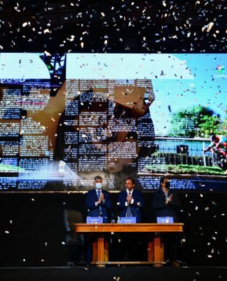 Escobar: el intendente anunció que el Municipio saldrá al rescate de la Asociación Civil Fiesta de la Flor