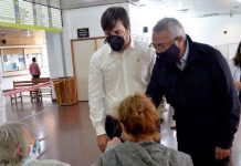 Tigre: Zamora y Kreplak monitorearon los puntos de vacunación contra el Covid-19