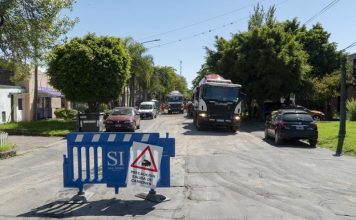 San Isidro: nuevo pavimento en un tramo de Primera Junta