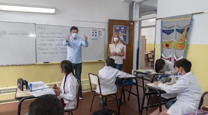 San Isidro: empezaron las clases presenciales