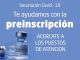 Morón: nuevos puntos de asistencia para la preinscripción del programa Buenos Aires Vacunate