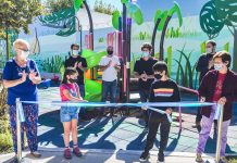 San Fernando: Andreotti inauguró la renovación integral de la Plaza Cuquel
