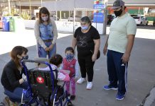 Tigre: Gisela Zamora participó de una entrega de sillas de ruedas en el Centro de Rehabilitación Frida Kahlo