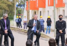 Alberto Fernández: “Hacer viviendas no es solamente darle un techo a cada uno, es darle condiciones de vida”