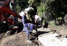 Tigre: el Municipio avanza con la construcción de veredas en El Talar y Rincón de Milberg