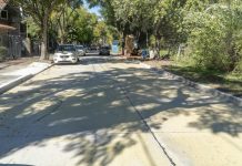 San Isidro: el Municipio renueva más de 1.000 metros cuadrados de pavimentos en Martínez