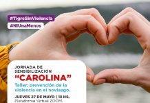 Tigre: en el Día de la Prevención de la Violencia en el Noviazgo, darán la jornada de sensibilización ‘Carolina’