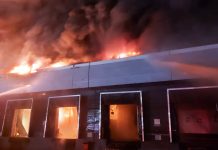 San Fernando: Bomberos controlaron importante incendio en la fábrica Bimbo