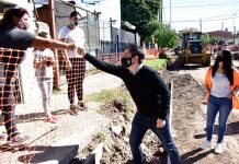 Malvinas Argentinas: nueva obra de pavimentación en Villa de Mayo