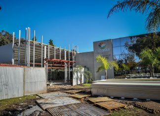 Escobar: avanza la obra de ampliación para incorporar 36 camas de internación en la UDP de Garín