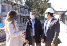 Tigre: Malena Galmarini, Martín Marinucci y concejales del FR TODOS recorrieron las obras de renovación en la estación Montes