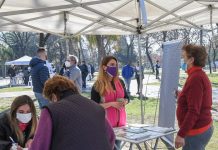 San Fernando: el Municipio llevó adelante un operativo integral de servicios junto a PAMI