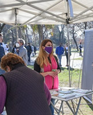 San Fernando: el Municipio llevó adelante un operativo integral de servicios junto a PAMI