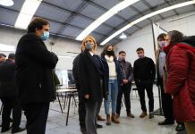 EL MINISTRO DE TRABAJO DE LA NACIÓN REALIZO UNA VISITA INSTITUCIONAL EN TRES DE FEBRERO