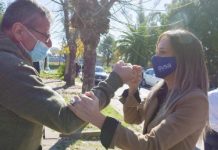 Tigre: Malena Galmarini inauguró una nueva red de agua potable