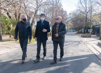 San Isidro: nuevos pavimentos en Las Lomas