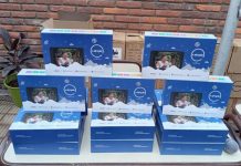 San Isidro: entrega de tablets para el secundario de la Escuela Malvinas Argentinas