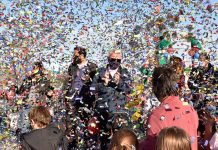 Julio y Gisela Zamora inauguraron la nueva Plaza Araucaria en Nuevo Delta
