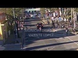 Florida: Abogado discutió con motociclista y lo arrolló con su camioneta