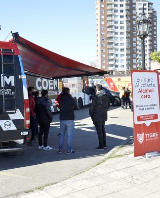 El Municipio de Tigre montó un operativo integral de prevención por el comienzo de la primavera y el Día del Estudiante