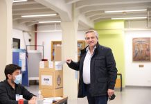 Alberto Fernández: «Lo más importante es que el pueblo se exprese con toda su fuerza y convicción»