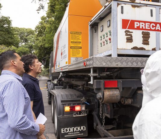 San Isidro: Posse supervisó operativo de fumigación contra el dengue