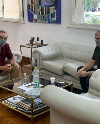 Valenzuela se reunió con el Intendente de Trenque Lauquen para fortalecer Juntos