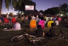 Bicicleta, reposera y pelis al aire libre: el Bicicine se realiza en San Isidro durante febrero