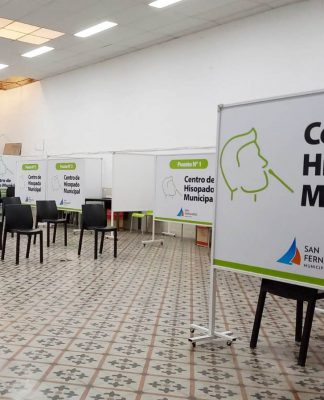 San Fernando sumó un nuevo Centro de Hisopado en “Cáritas Aránzazu”